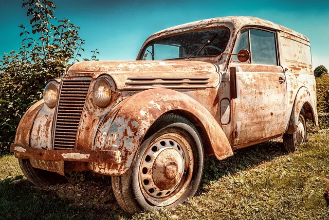 renault juvaquatre, car, rusty, abandoned, rusted, broken, auto, automobile, old, oldtimer, classic, car wallpapers, vintage, retro, nostalgic, france. How Quebec language rules shape a junk removal crew's day